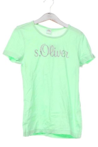 Tricou pentru copii S.Oliver, Mărime 8-9y/ 134-140 cm, Culoare Verde, Preț 31,99 Lei, #136772423