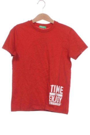 Tricou pentru copii United Colors Of Benetton, Mărime 7-8y/ 128-134 cm, Culoare Roșu, Preț 37,99 Lei, #136839882