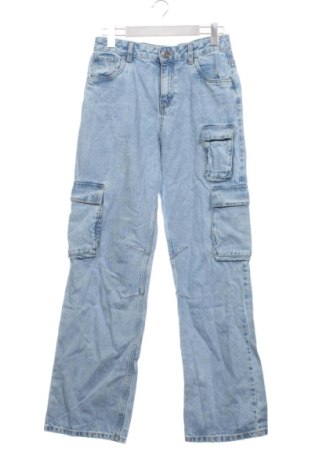 Blugi pentru copii C&A, Mărime 14-15y/ 168-170 cm, Culoare Albastru, Preț 37,99 Lei, #136674129