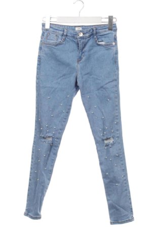 Blugi pentru copii River Island, Mărime 10-11y/ 146-152 cm, Culoare Albastru, Preț 47,99 Lei, #136786407