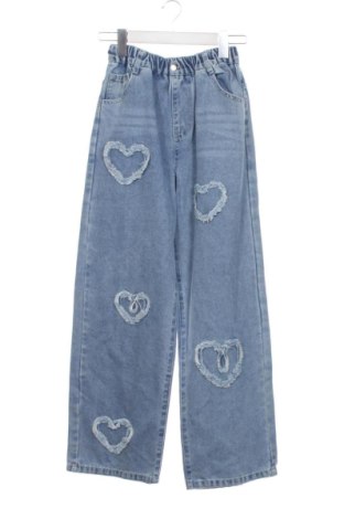 Kinderjeans Unbranded, Größe 11-12y/ 152-158 cm, Farbe Blau, Preis 5,99 €, #136836204