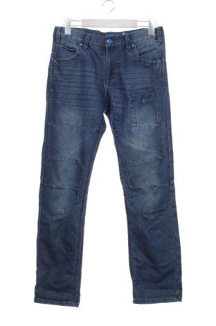 Blugi pentru copii Y.F.K., Mărime 12-13y/ 158-164 cm, Culoare Albastru, Preț 28,99 Lei, #136686469