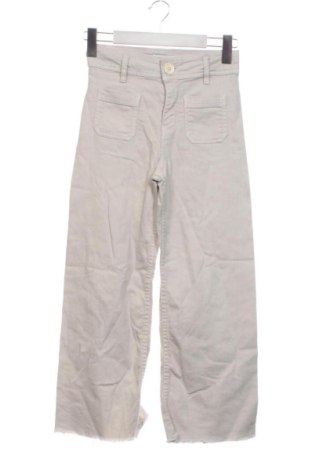 Blugi pentru copii Zara, Mărime 8-9y/ 134-140 cm, Culoare Bej, Preț 50,99 Lei, #136843805