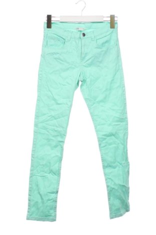 Pantaloni pentru copii H&M, Mărime 11-12y/ 152-158 cm, Culoare Verde, Preț 54,99 Lei, #136820467