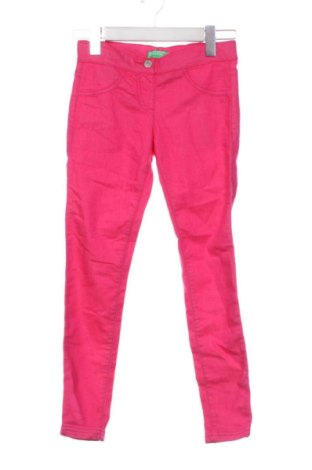 Pantaloni pentru copii United Colors Of Benetton, Mărime 8-9y/ 134-140 cm, Culoare Roz, Preț 59,99 Lei, #136764814