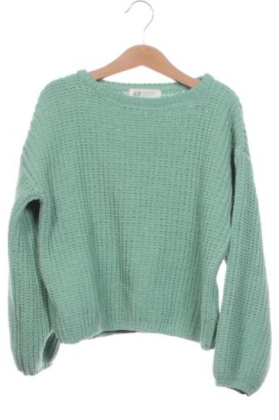 Детски пуловер H&M, Размер 6-7y/ 122-128 см, Цвят Зелен, Цена 7,41 €, #136757238