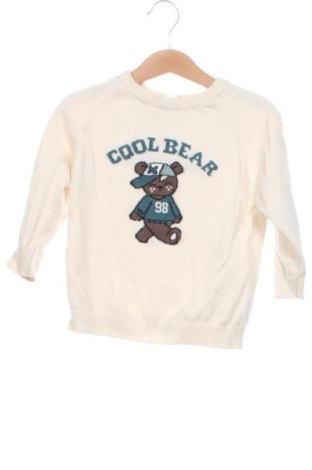 Pulover pentru copii Unbranded, Mărime 18-24m/ 86-98 cm, Culoare Ecru, Preț 36,49 Lei, #136831554