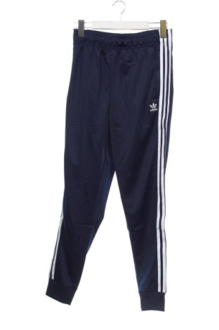 Pantaloni de trening, pentru copii Adidas, Mărime 13-14y/ 164-168 cm, Culoare Albastru, Preț 167,99 Lei, #136680856