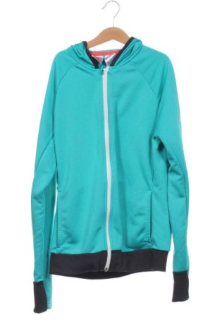 Bluză de trening, pentru copii Adidas, Mărime 14-15y/ 168-170 cm, Culoare Verde, Preț 97,99 Lei, #136710463