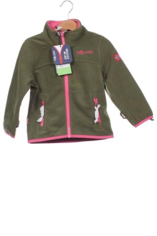 Bluză de trening, pentru copii Trollkids, Mărime 18-24m/ 86-98 cm, Culoare Verde, Preț 134,99 Lei, #136696364