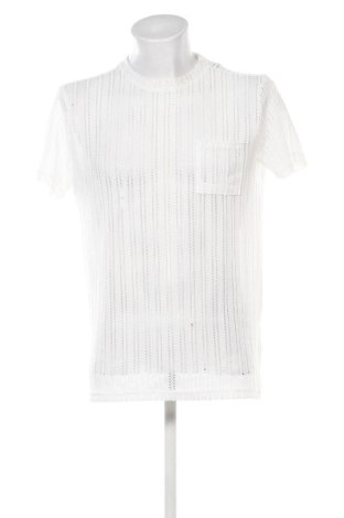 Męska bluzka Piazza Italia, Rozmiar XL, Kolor Biały, Cena 32,99 zł, #136831121