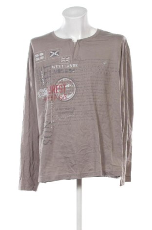 Мъжка блуза Atlas For Men, Размер 4XL, Цвят Бежов, Цена 6,64 €, #136837474