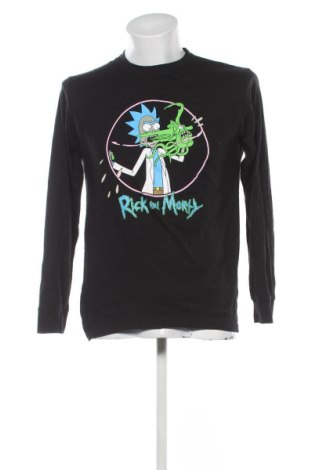 Мъжка блуза Rick and Morty, Размер M, Цвят Черен, Цена 10,22 €, #136856042
