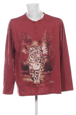 Męska bluzka Atlas For Men, Rozmiar 3XL, Kolor Czerwony, Cena 45,99 zł, #136840959