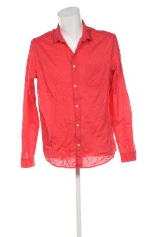 Herrenhemd H&M, Größe L, Farbe Rot, Preis 9,99 €, #136767846