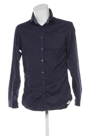 Herrenhemd Bosweel & Sons, Größe M, Farbe Blau, Preis € 13,00, #136775743