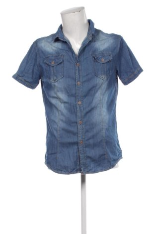 Męska koszula Fashion Jeans, Rozmiar M, Kolor Niebieski, Cena 70,46 zł, #136778796