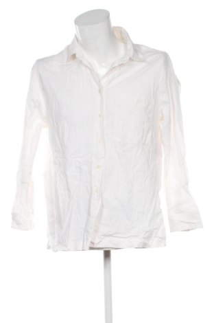 Мъжка риза United Colors Of Benetton, Размер M, Цвят Екрю, Цена 14,82 €, #136780184