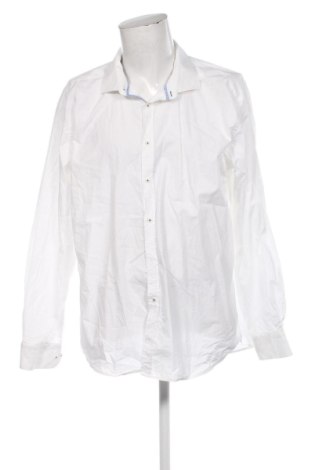 Męska koszula Teodor, Rozmiar 4XL, Kolor Biały, Cena 69,66 zł, #136782874