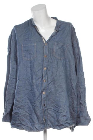 Herrenhemd Signal, Größe 5XL, Farbe Blau, Preis 10,99 €, #136784380