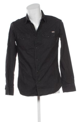 Cămașă de bărbați Jack & Jones, Mărime M, Culoare Negru, Preț 50,99 Lei, #136787861