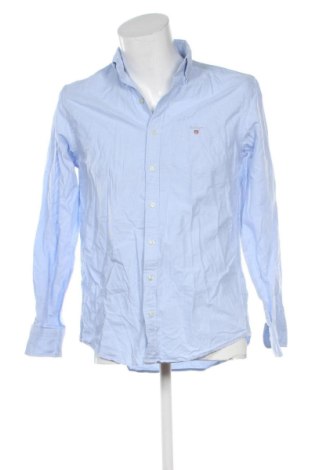 Cămașă de bărbați Gant, Mărime M, Culoare Albastru, Preț 227,99 Lei, #136788509
