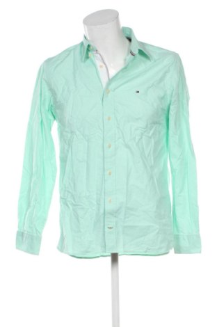 Męska koszula Tommy Hilfiger, Rozmiar M, Kolor Zielony, Cena 154,99 zł, #136805013