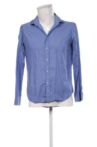 Cămașă de bărbați Zara, Mărime M, Culoare Albastru, Preț 72,99 Lei, #136826099