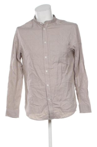 Herrenhemd H&M, Größe M, Farbe Beige, Preis 9,99 €, #136688002