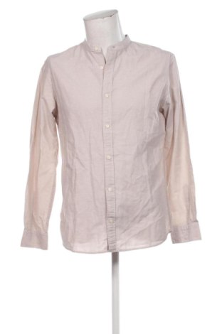 Cămașă de bărbați Jack & Jones, Mărime L, Culoare Bej, Preț 62,56 Lei, #136679656