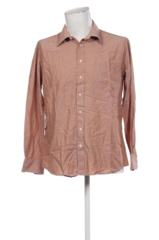 Herrenhemd Marco Donati, Größe L, Farbe Braun, Preis 10,99 €, #136673578