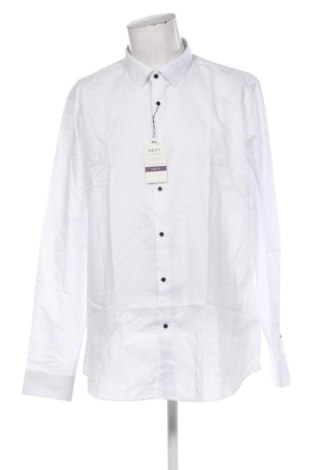Cămașă de bărbați Next, Mărime XXL, Culoare Alb, Preț 243,99 Lei, #136676612