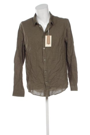 Cămașă de bărbați Pier One, Mărime L, Culoare Verde, Preț 145,99 Lei, #136682230