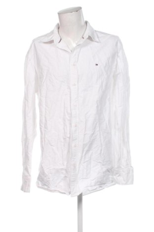Cămașă de bărbați Tommy Hilfiger, Mărime 3XL, Culoare Alb, Preț 202,99 Lei, #136678961