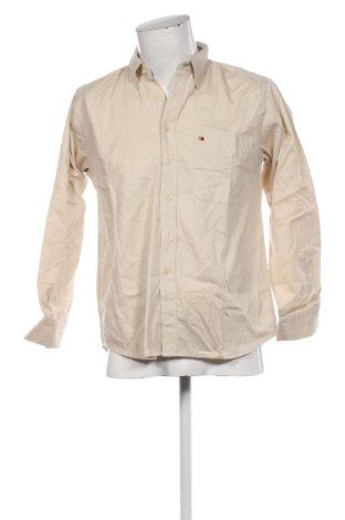 Cămașă de bărbați Tommy Hilfiger, Mărime L, Culoare Ecru, Preț 239,99 Lei, #136753424