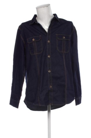 Herrenhemd Unbranded, Größe XXL, Farbe Blau, Preis 12,99 €, #136701838