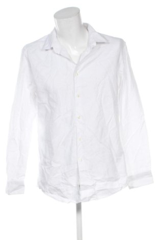 Мъжка риза Zara, Размер XXL, Цвят Бял, Цена 10,73 €, #136790449