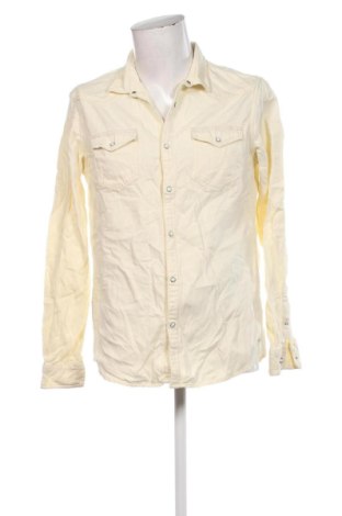 Мъжка риза Unbranded, Размер L, Цвят Екрю, Цена 5,62 €, #136821124