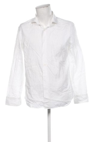 Мъжка риза Boggi, Размер XL, Цвят Бял, Цена 13,29 €, #136832099
