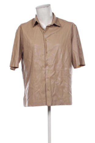 Мъжка риза Zara, Размер L, Цвят Бежов, Цена 14,31 €, #136690604