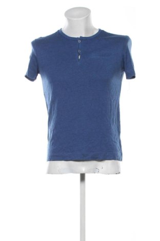 Мъжка тениска Bershka, Размер S, Цвят Син, Цена 9,20 €, #136724792