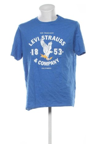 Мъжка тениска Levi's, Размер XL, Цвят Син, Цена 15,33 €, #136726091
