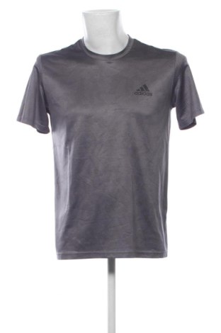 Męski T-shirt Adidas, Rozmiar L, Kolor Szary, Cena 65,99 zł, #136726527