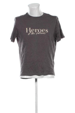Męski T-shirt H&M, Rozmiar L, Kolor Szary, Cena 42,99 zł, #136727798