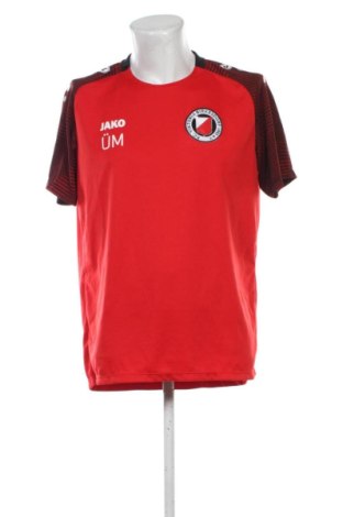 Męski T-shirt Jako, Rozmiar XXL, Kolor Czerwony, Cena 30,99 zł, #136728303