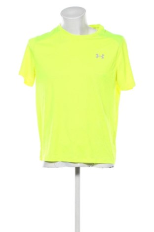 Ανδρικό t-shirt Under Armour, Μέγεθος L, Χρώμα Κίτρινο, Τιμή 17,99 €, #136728309
