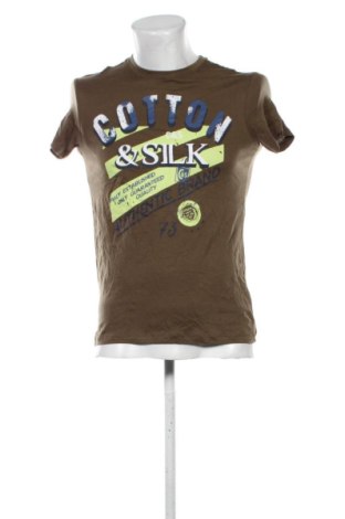 Tricou de bărbați Cotton&silk, Mărime S, Culoare Maro, Preț 52,99 Lei, #136733164