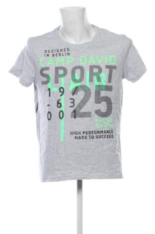 Męski T-shirt Camp David, Rozmiar L, Kolor Szary, Cena 61,99 zł, #136750134