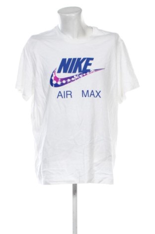 Męski T-shirt Nike, Rozmiar XXL, Kolor Biały, Cena 182,19 zł, #136768873