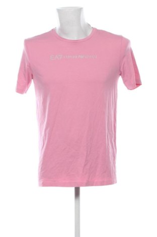 Tricou de bărbați Emporio Armani, Mărime M, Culoare Roz, Preț 218,96 Lei, #136771134